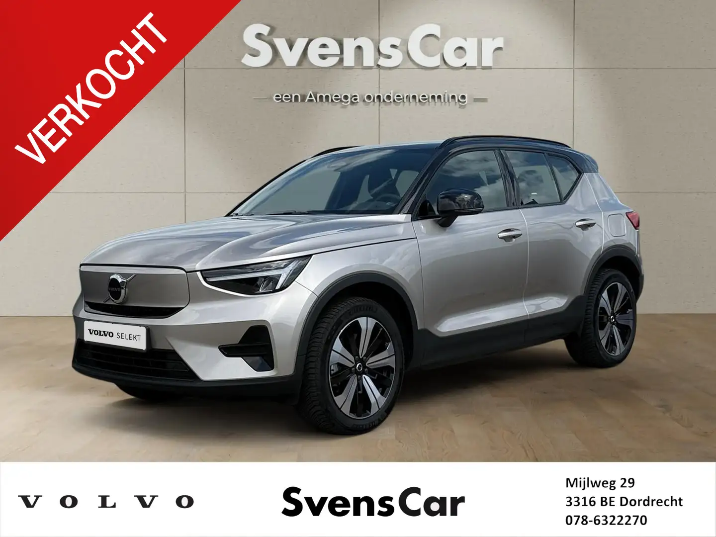 Volvo XC40 Recharge Core 70 kWh | Trekhaak | Parkeercamera | Gris - 1