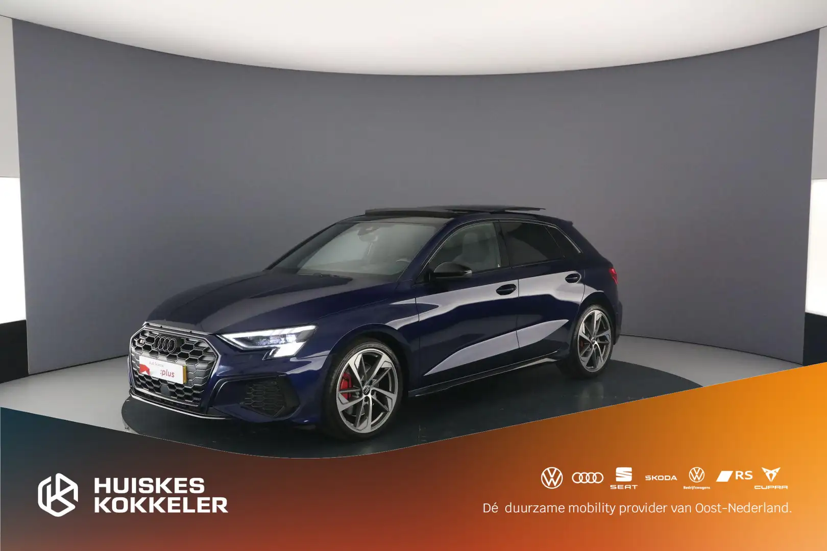 Audi S3 Sportback 2.0 TFSI S3 quattro | Pano | Head Up | A Blauw - 1