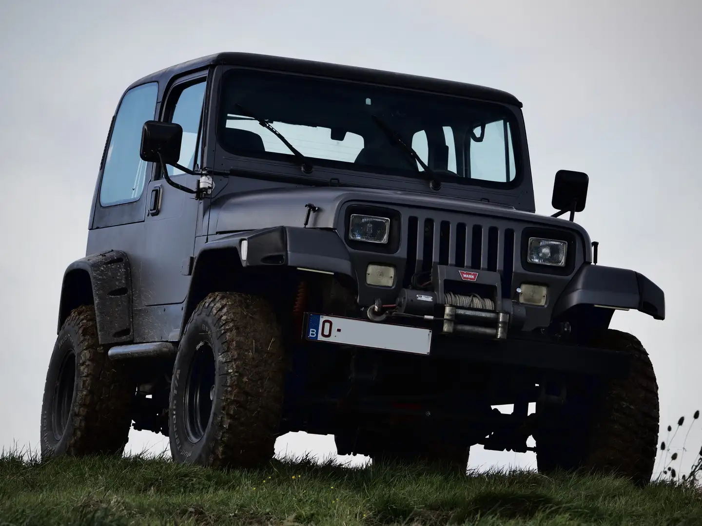 Jeep Wrangler YJ 4.0L 6 cylindres - 135kW Gris - 1