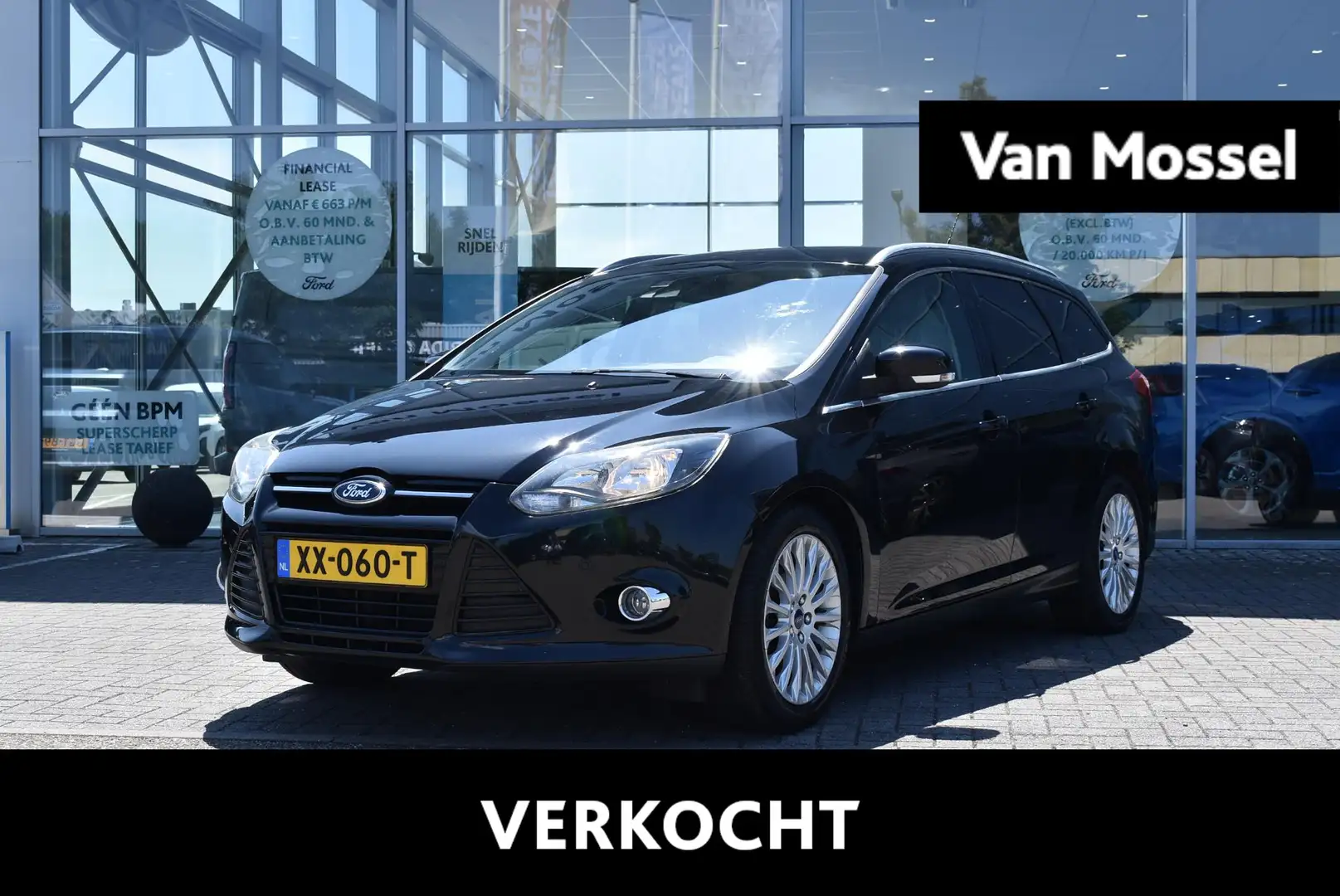 Ford Focus Wagon 1.0 EcoBoost Edition Plus | Climate Control Zwart - 1