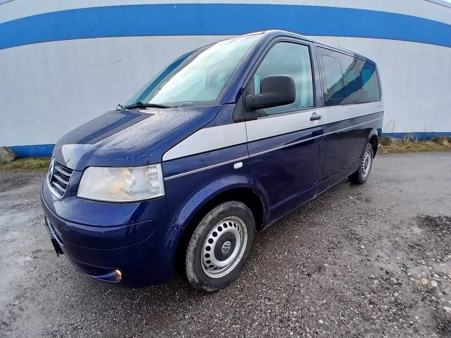 Volkswagen T5 Multivan Multivan 2,5 TDI D-PF *Fahrbereit* *8-Sitzer* Blau - 1