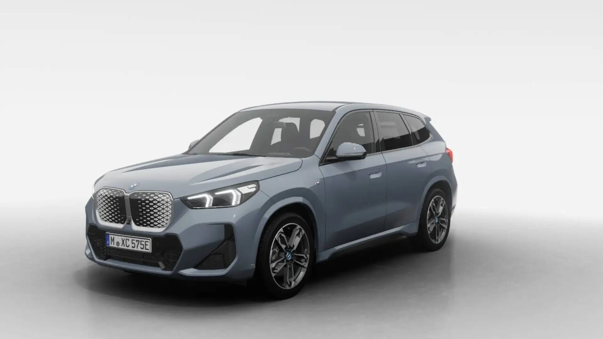 BMW iX1 xDrive30 ///M-Sport DrvAssPro 360° AHK H&K Gris - 1