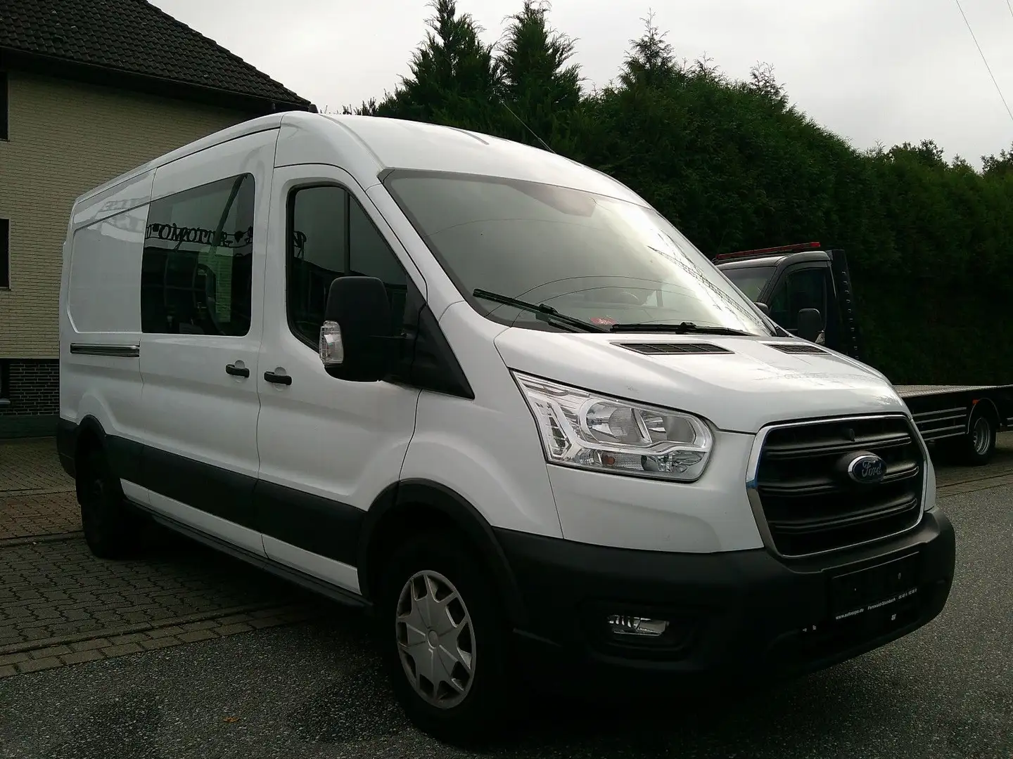 Ford Transit Kasten 350 L3 Trend Sortimo Regale ! Blanc - 2