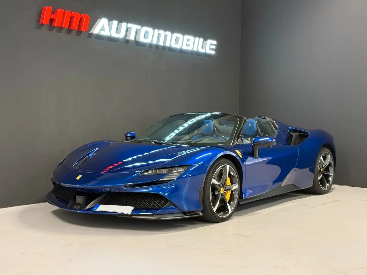 Ferrari SF90 Spider Blauw - 2
