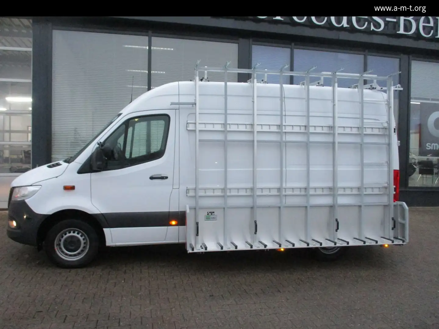 Mercedes-Benz Sprinter 317 CDI RWD L2H2 Navi/Klima/ MBUX CAM Blanc - 2