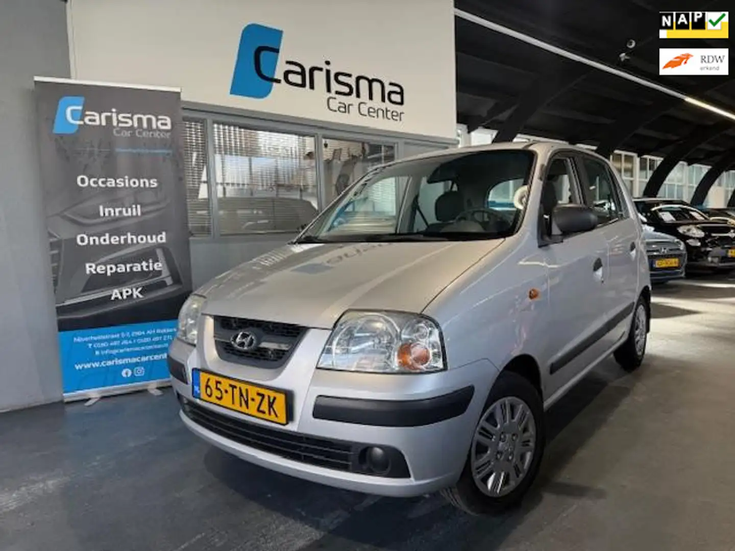 Hyundai Atos 1.1i Dynamic NW APK|Stuurbekr. Gris - 1
