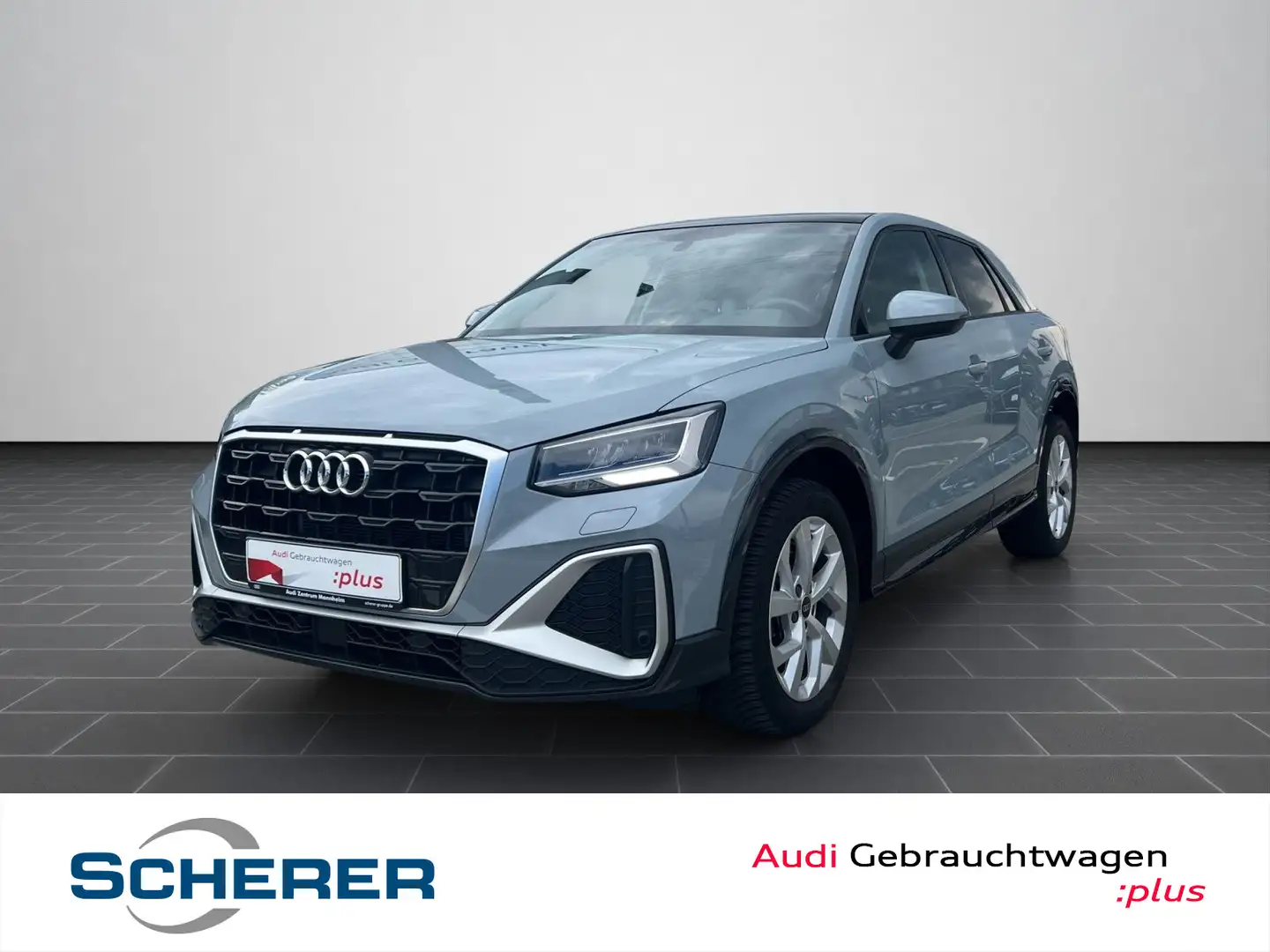 Audi Q2 30 TFSI S LINE ACC LED PANO SITZHZG Grau - 1