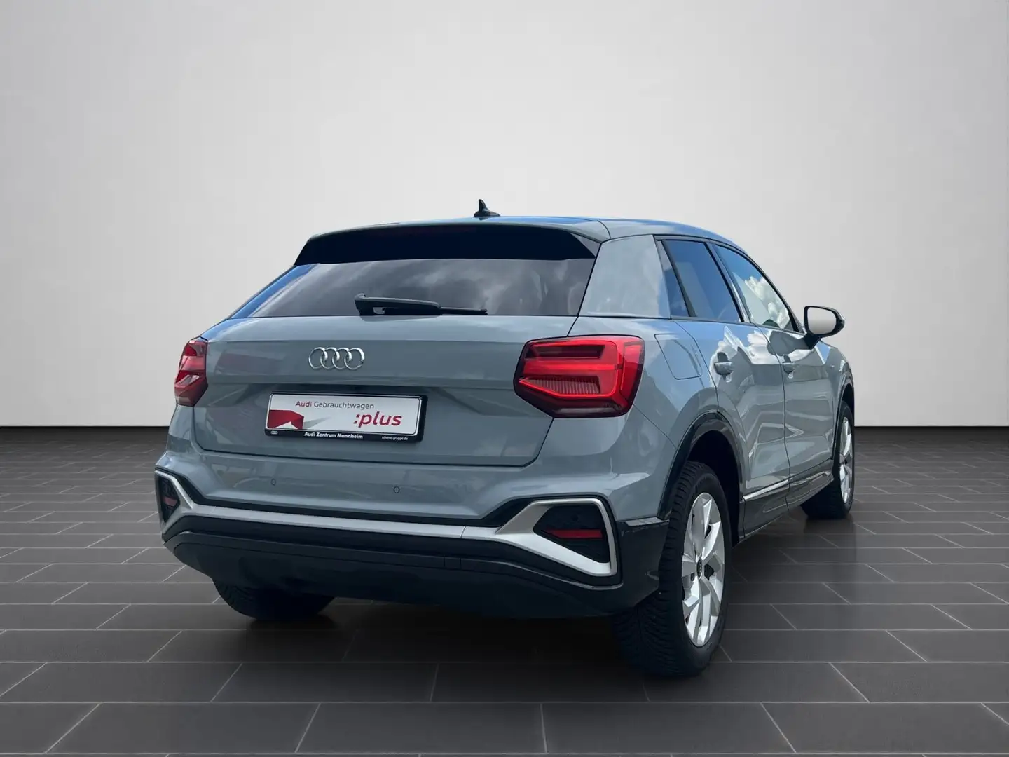 Audi Q2 30 TFSI S LINE ACC LED PANO SITZHZG Gris - 2