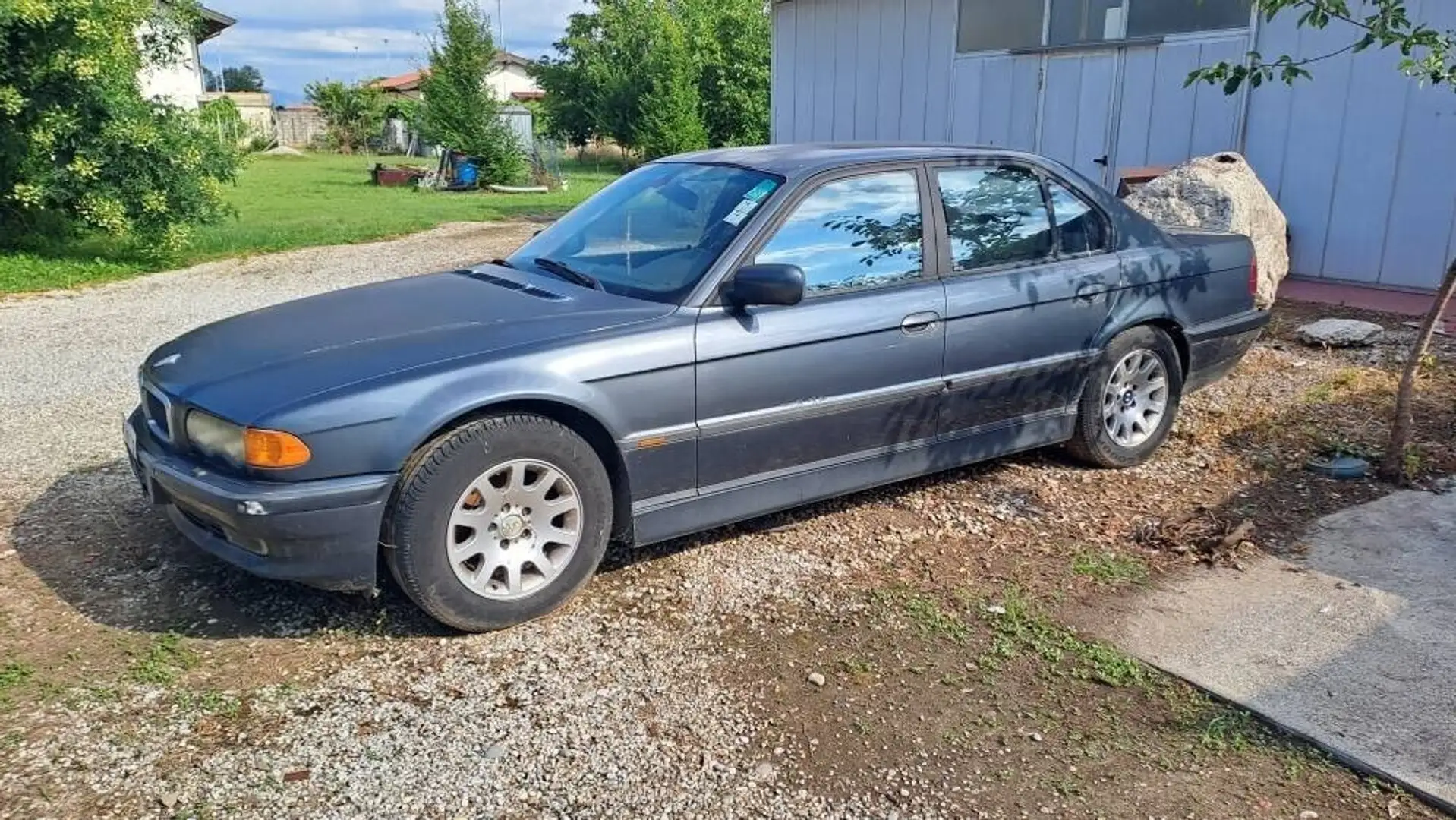 BMW 740 744 V8 da restaurare Grigio - 1