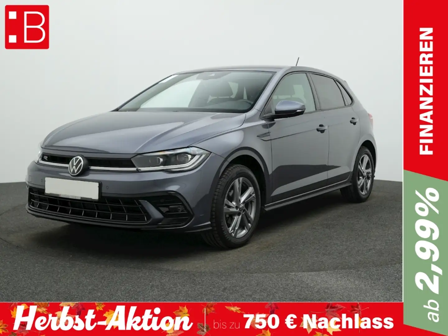 Volkswagen Polo 1.0 TSI R-Line IQ.DRIVE NAVI KAMERA ACC Grau - 1