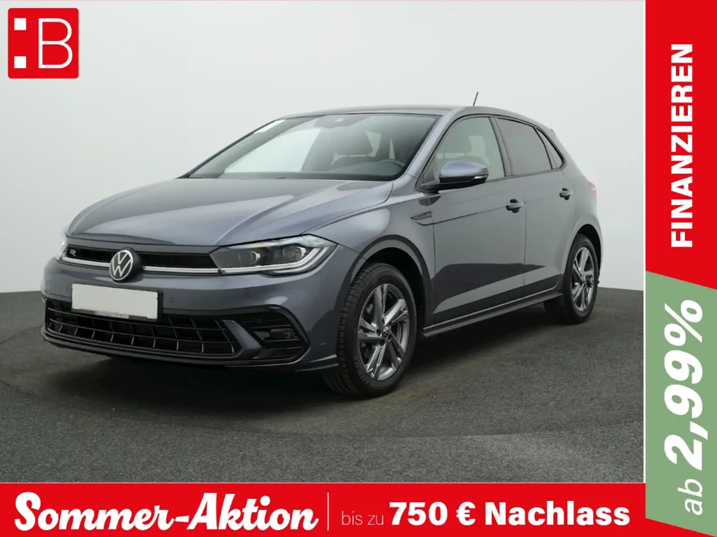 Volkswagen Polo 1.0 TSI R-Line IQ.DRIVE NAVI KAMERA ACC Grau - 1