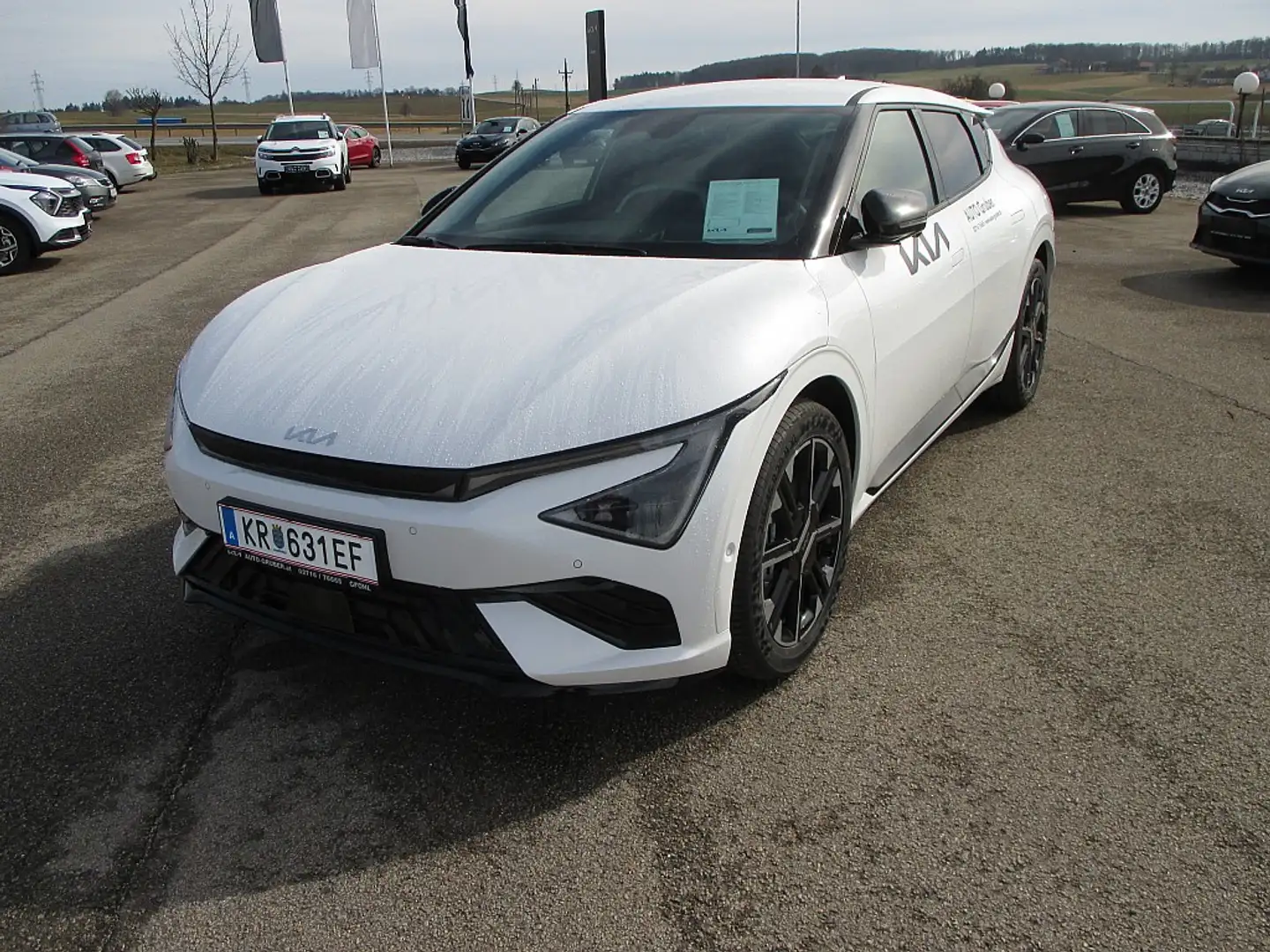 Kia EV6 RWD 84kWh Long Range GT-Line Premium Aut. Blanc - 1