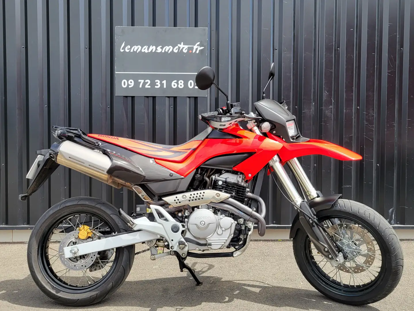 Honda FMX 650 Rouge - 1