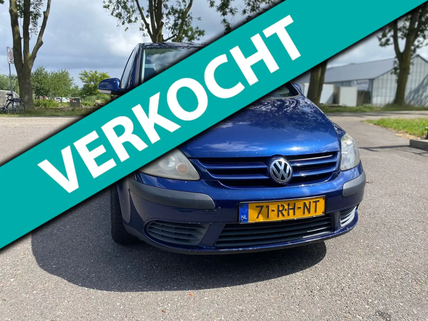 Volkswagen Golf Plus 1.6 FSI Comfortline Business- INRUILKOOPJE -LEES T Blauw - 1