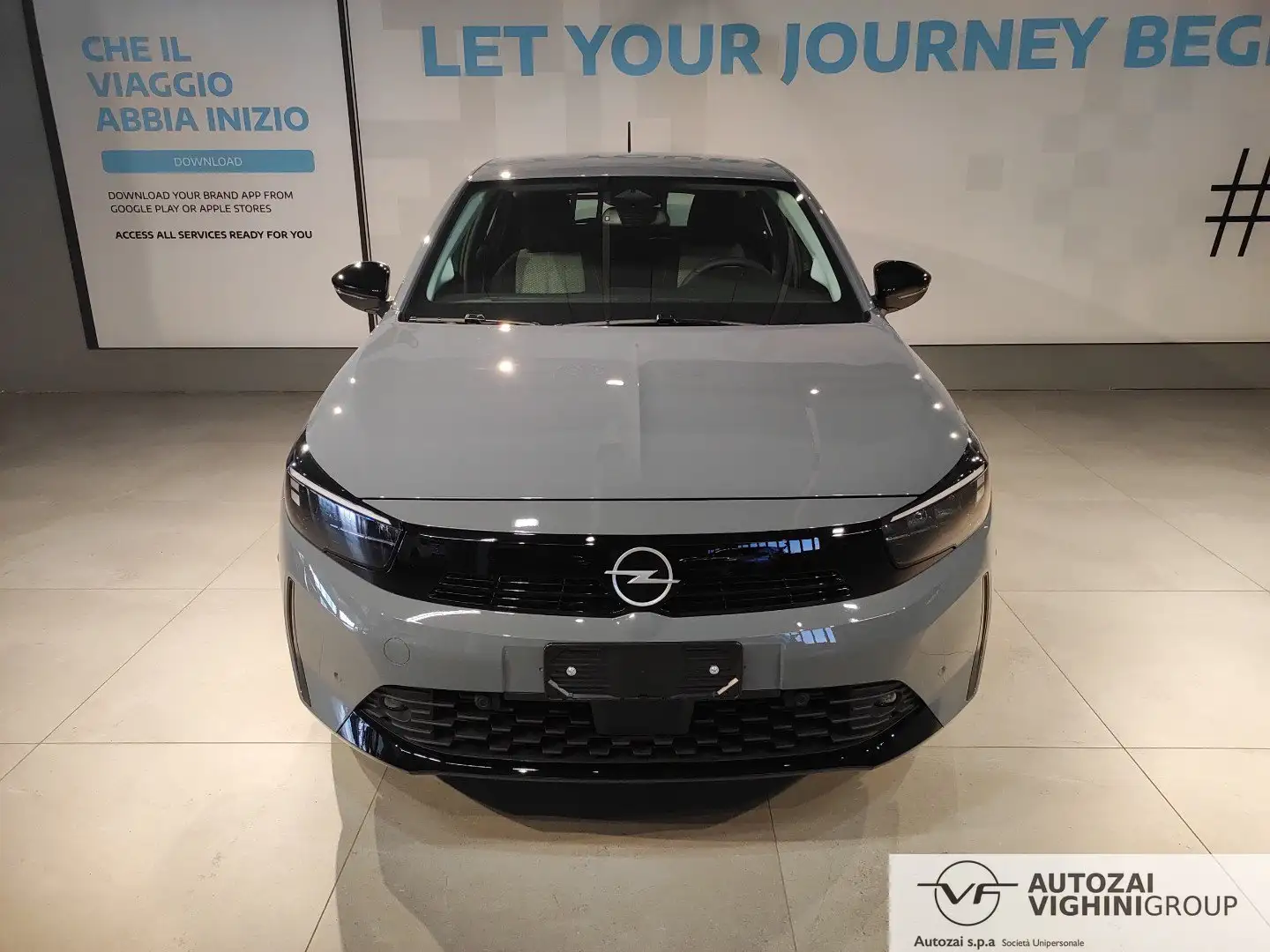 Opel Corsa 1.2 110cv Hybrid Nuova Yes AT6 Grau - 2
