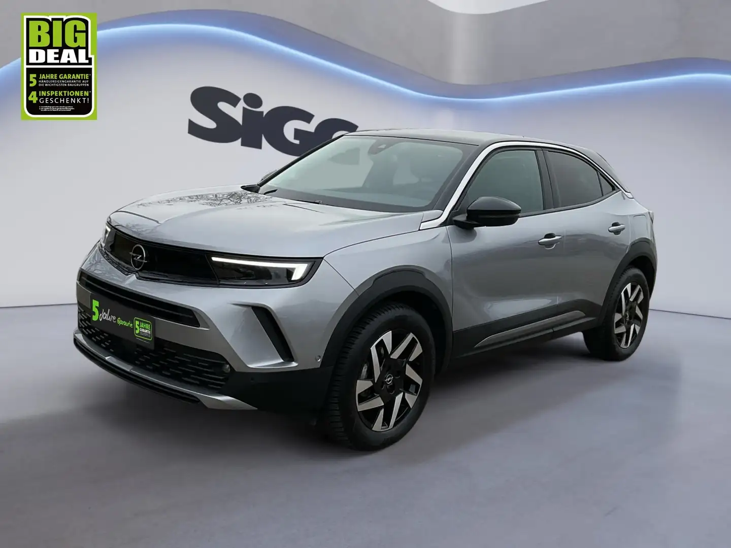 Opel Mokka 1.2 Turbo Elegance Kamera Keyless DAB+ Gris - 2