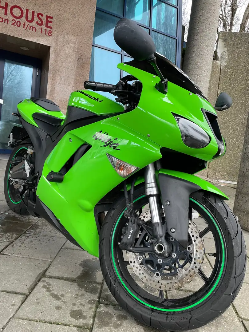 Kawasaki Ninja ZX-6R Akrapovic Groen - 2