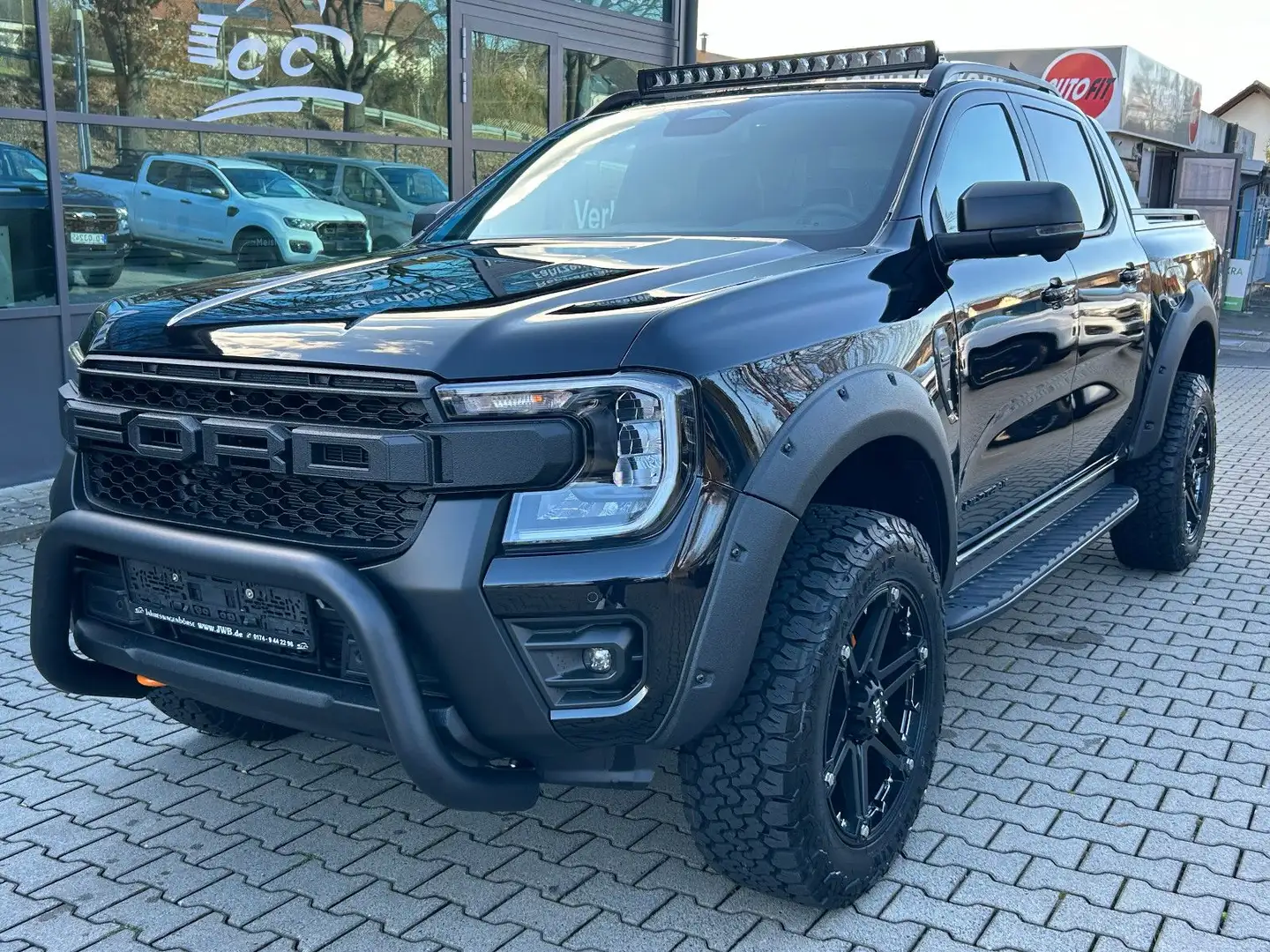 Ford Ranger Wildtrak 3.0 20Z+Hoch+BREIT+LED V+H Optik1 LAGER Schwarz - 1