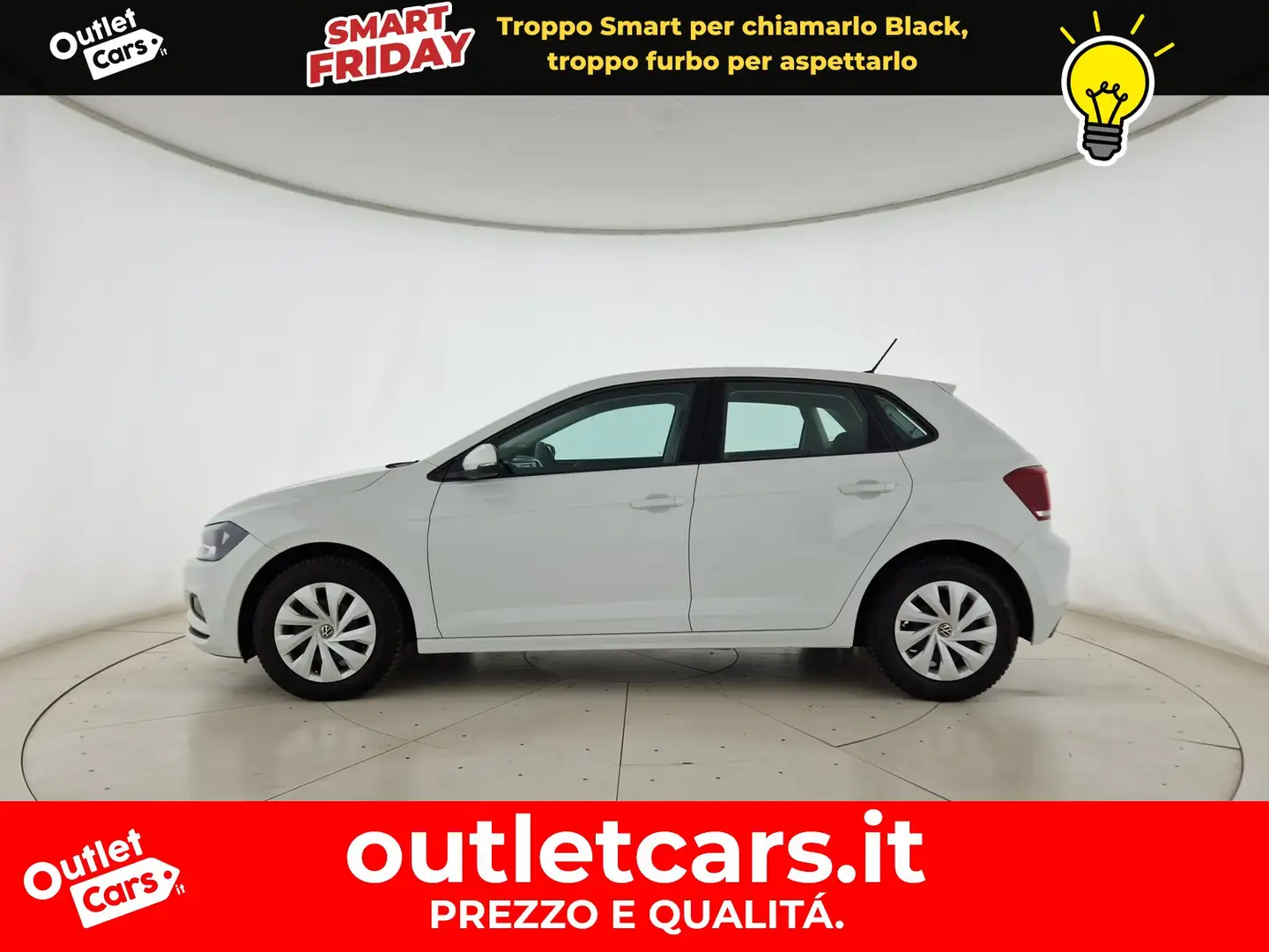 Volkswagen Polo 5p 1.0 mpi comfortline 75cv Blanc - 2