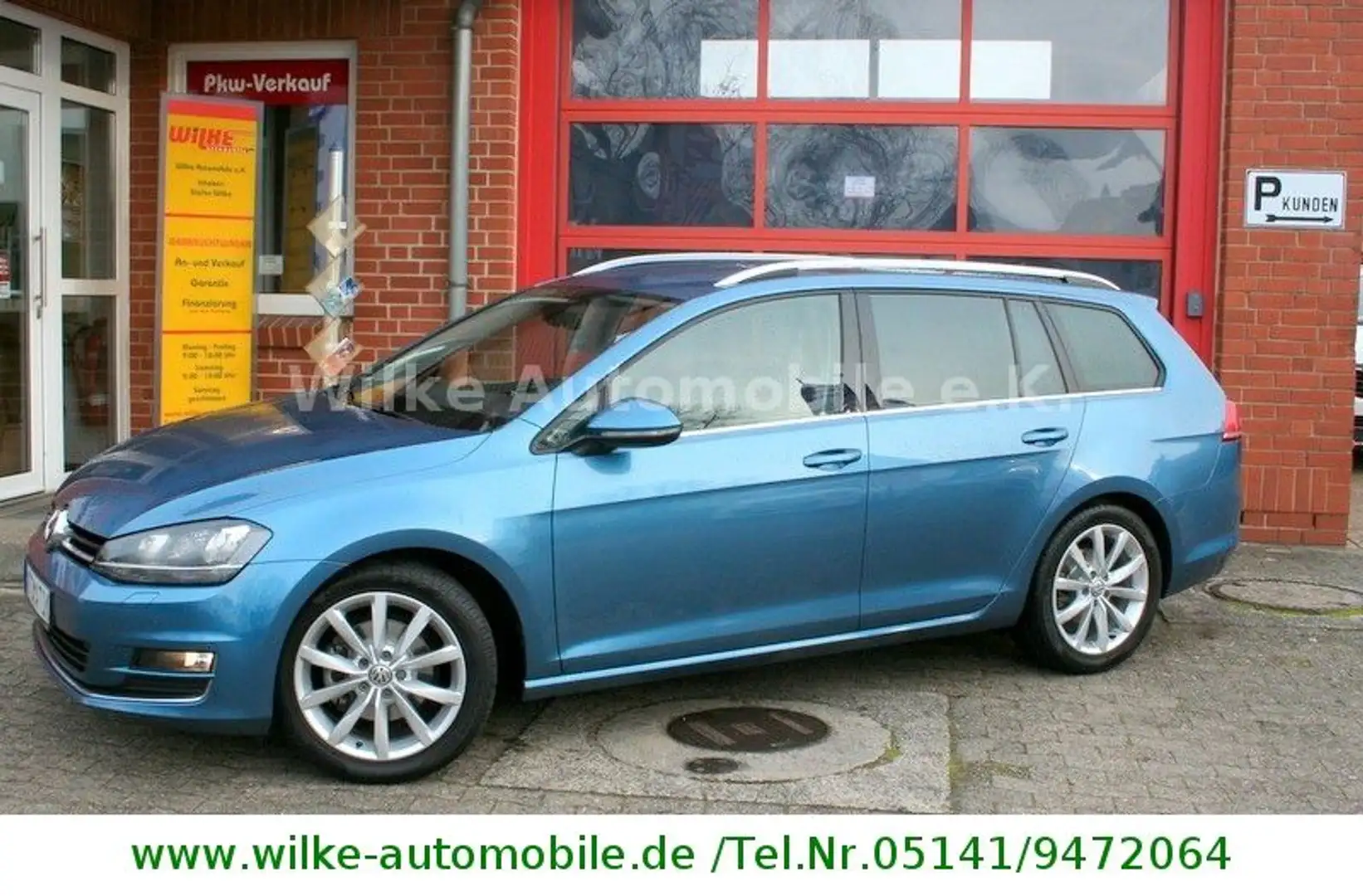 Volkswagen Golf VII Variant Highline BMT+42.200 KM+Automat. Azul - 1