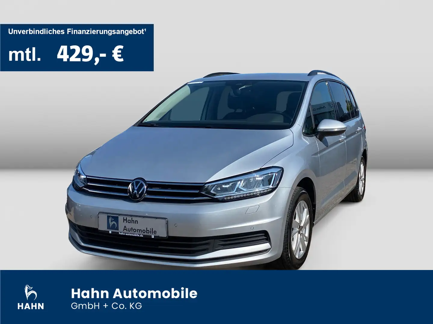 Volkswagen Touran 2.0TDI DSG Comfortline AHK DCC Navi PDC Silber - 1