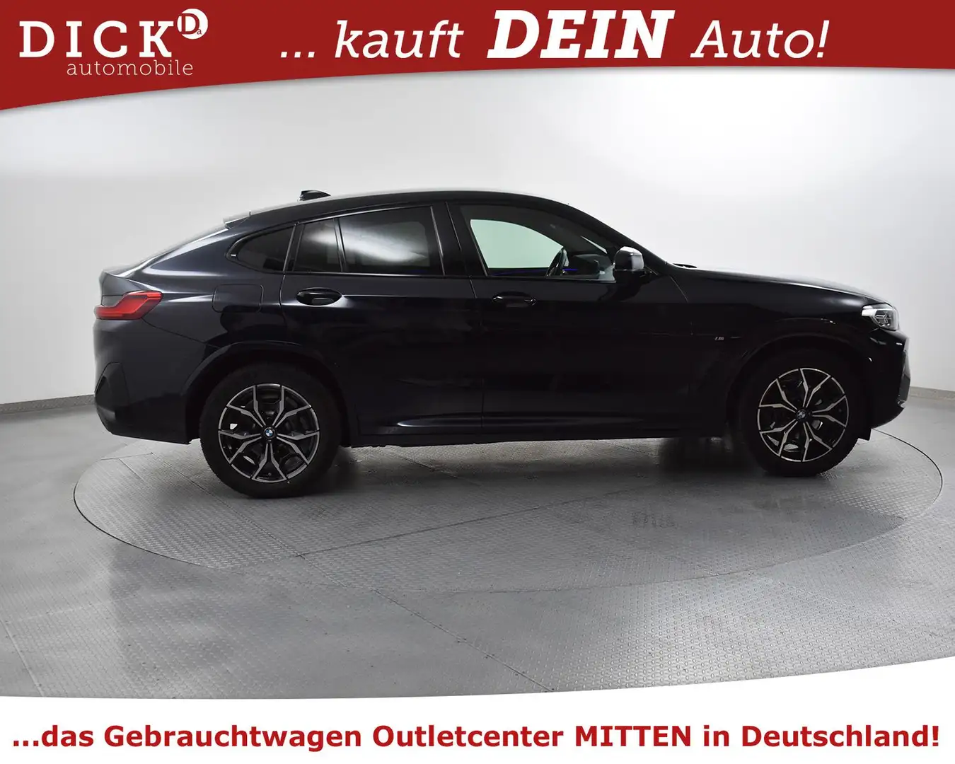 BMW X4 xDr 20i Sport Aut. M PAKET+PROF+VIRTU+ACC+LED Fekete - 2