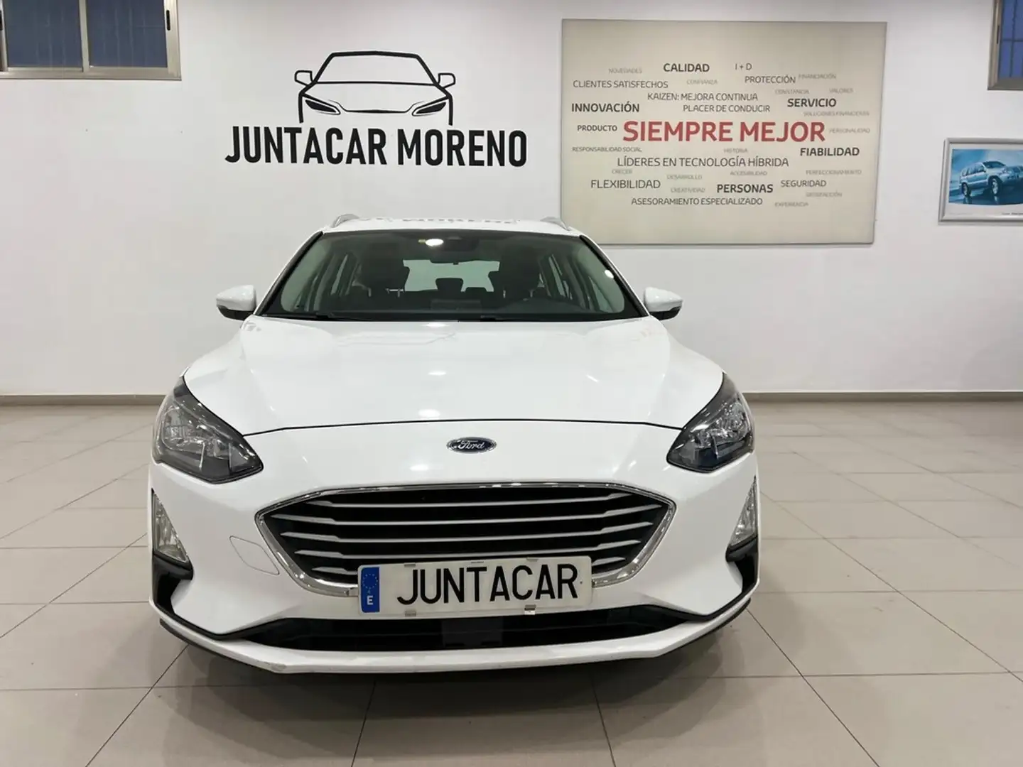 Ford Focus 1.5Ecoblue ST Line 120 Blanc - 1