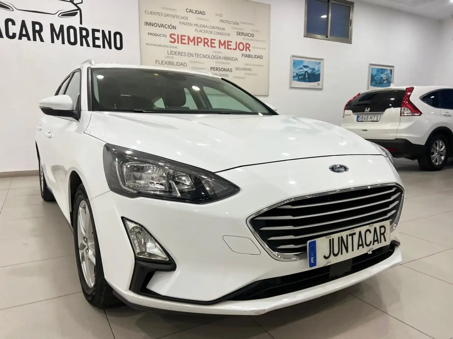Ford Focus 1.5Ecoblue ST Line 120 Blanc - 2