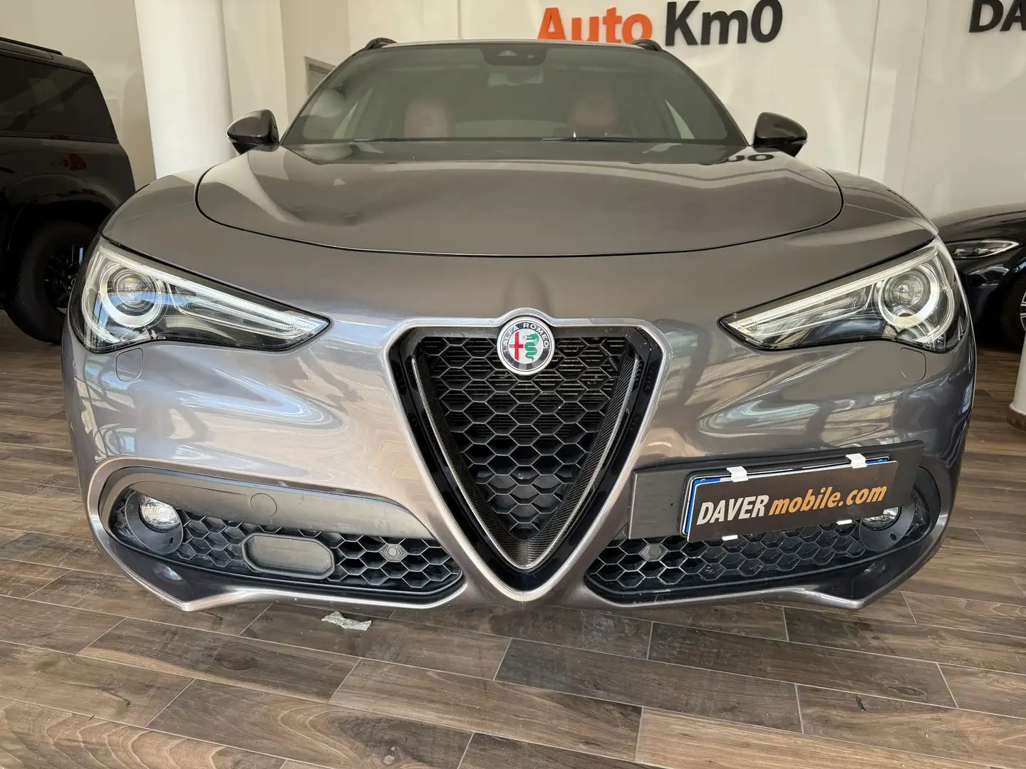 Alfa Romeo Stelvio Stelvio 2.2 Turbodiesel 210 CV AT8 Q4 Veloce Grigio - 2