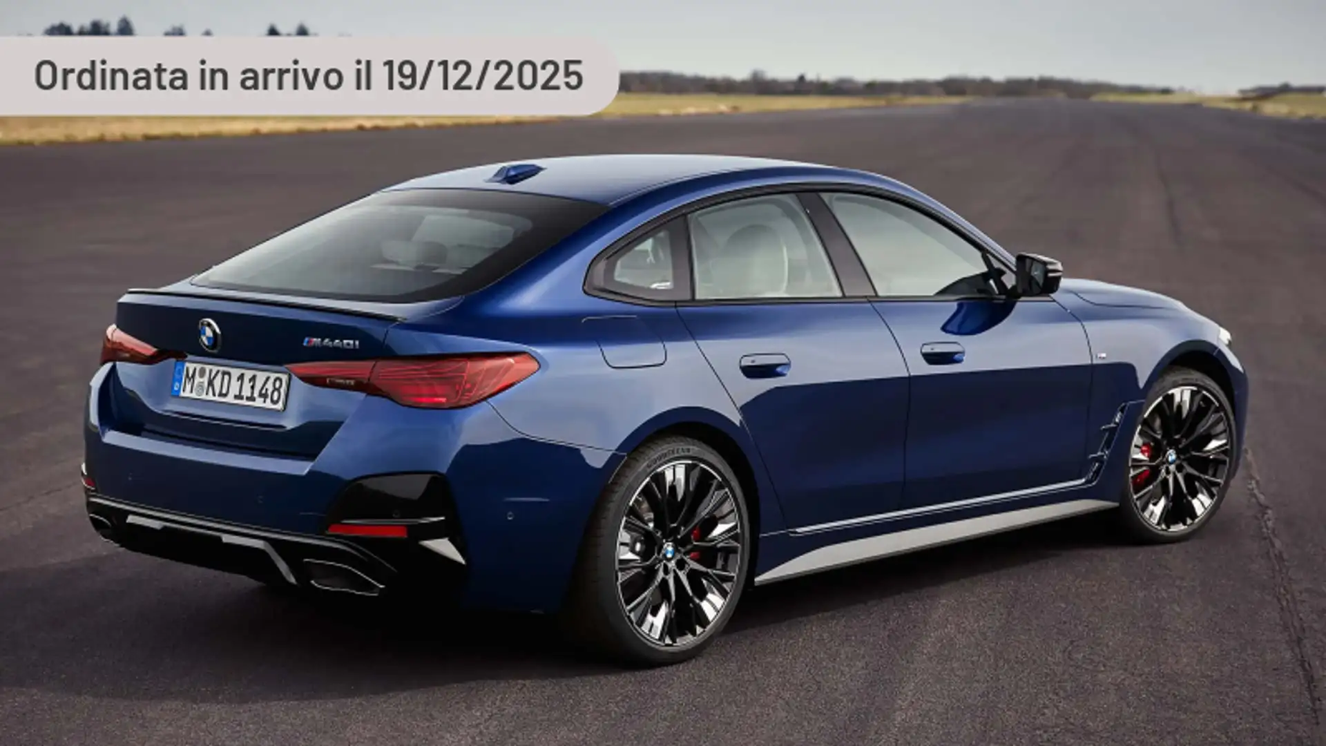 BMW 420 420d 48V Msport Pro Argento - 1