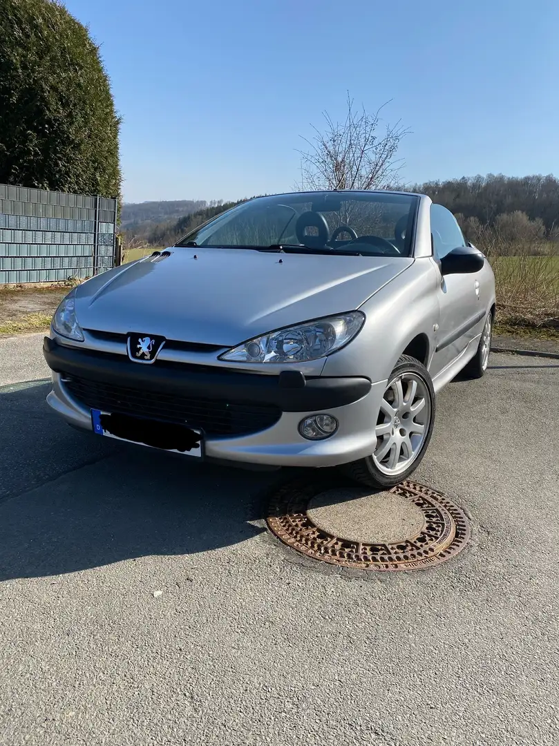 Peugeot 206 CC 135 Platinum NEU TÜV Silber - 2