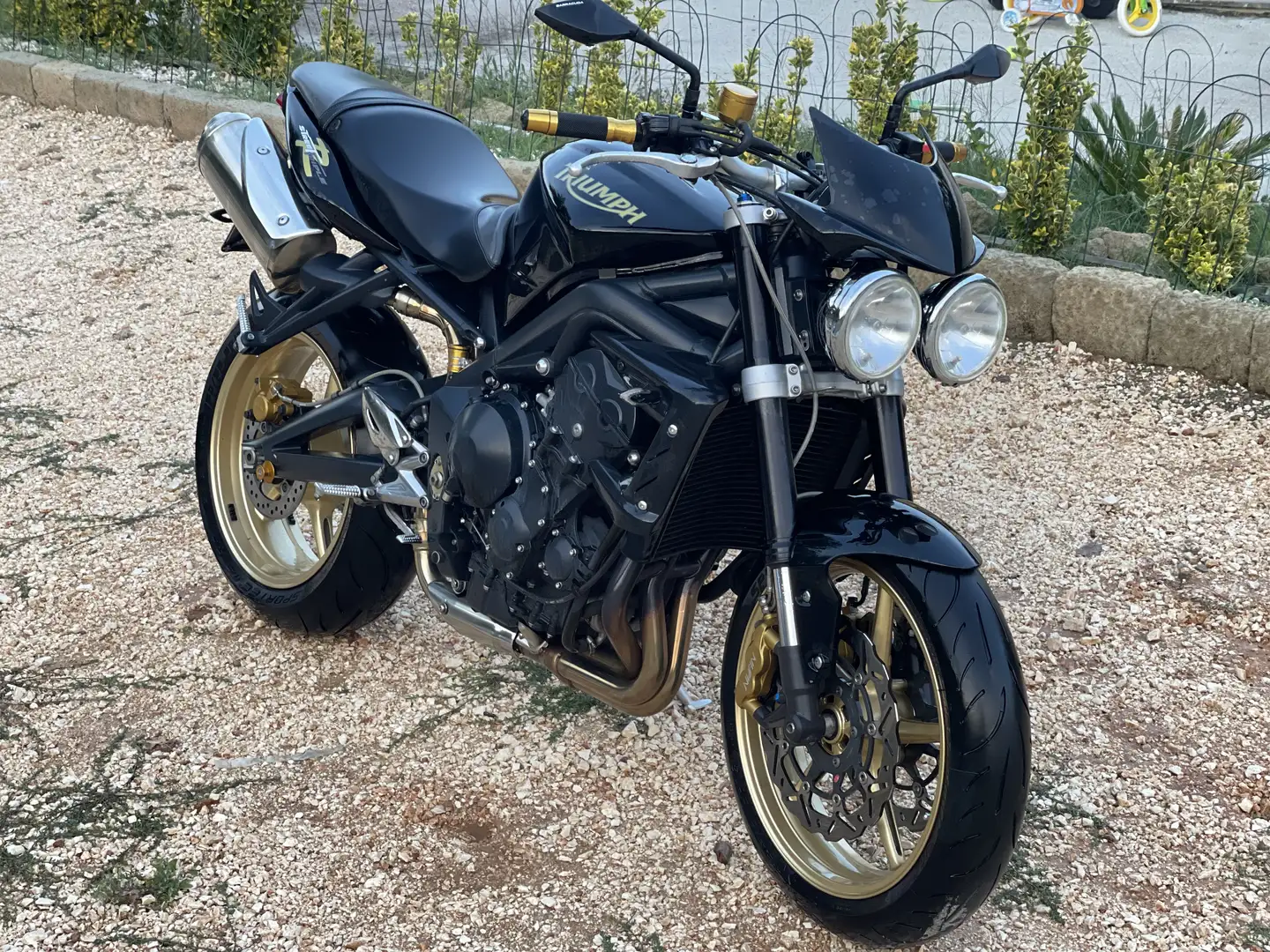 Triumph Street Triple R Negru - 1
