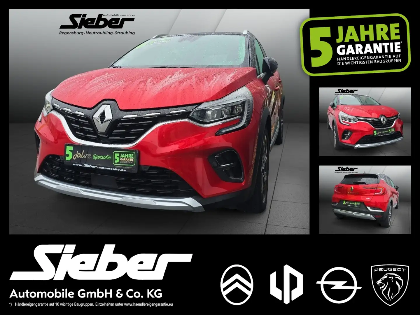 Renault Captur II 1.6 E-TECH 160 Edition One *AHK*LED* Schwarz - 1