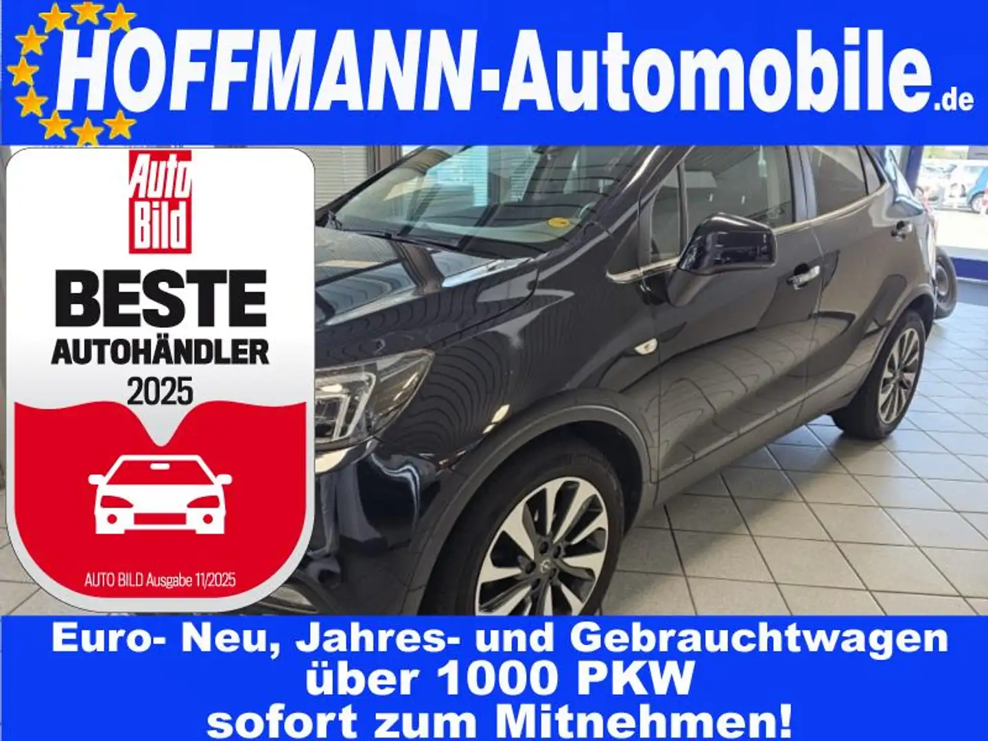 Opel Mokka X App-Connect,AHK,LED,Kamera,Sitzheizung Blau - 1