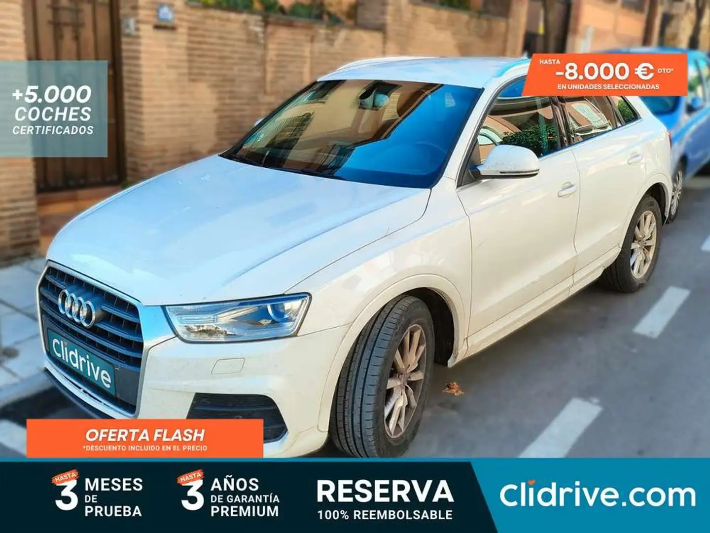 Audi Q3 2.0TDI Sport edition 110kW Blanco - 1