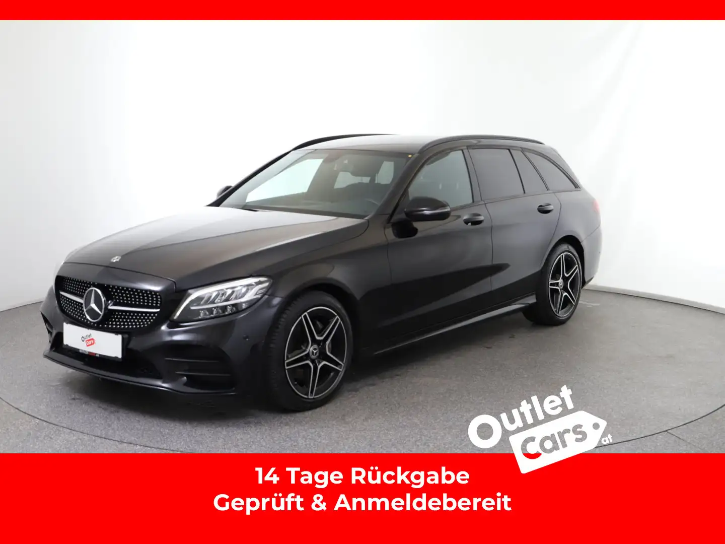 Mercedes-Benz C 220 220 d T 4MATIC Aut. Schwarz - 1