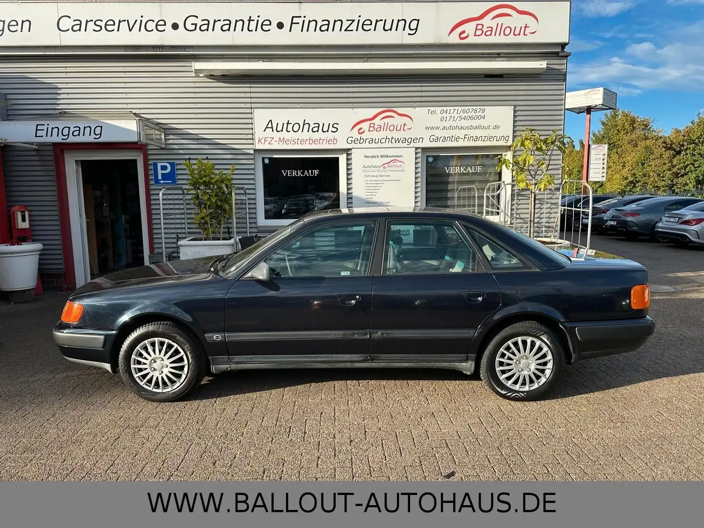 Audi 100 *2.HAND*SCHIEBEDACH*CD*AHK* Blau - 1