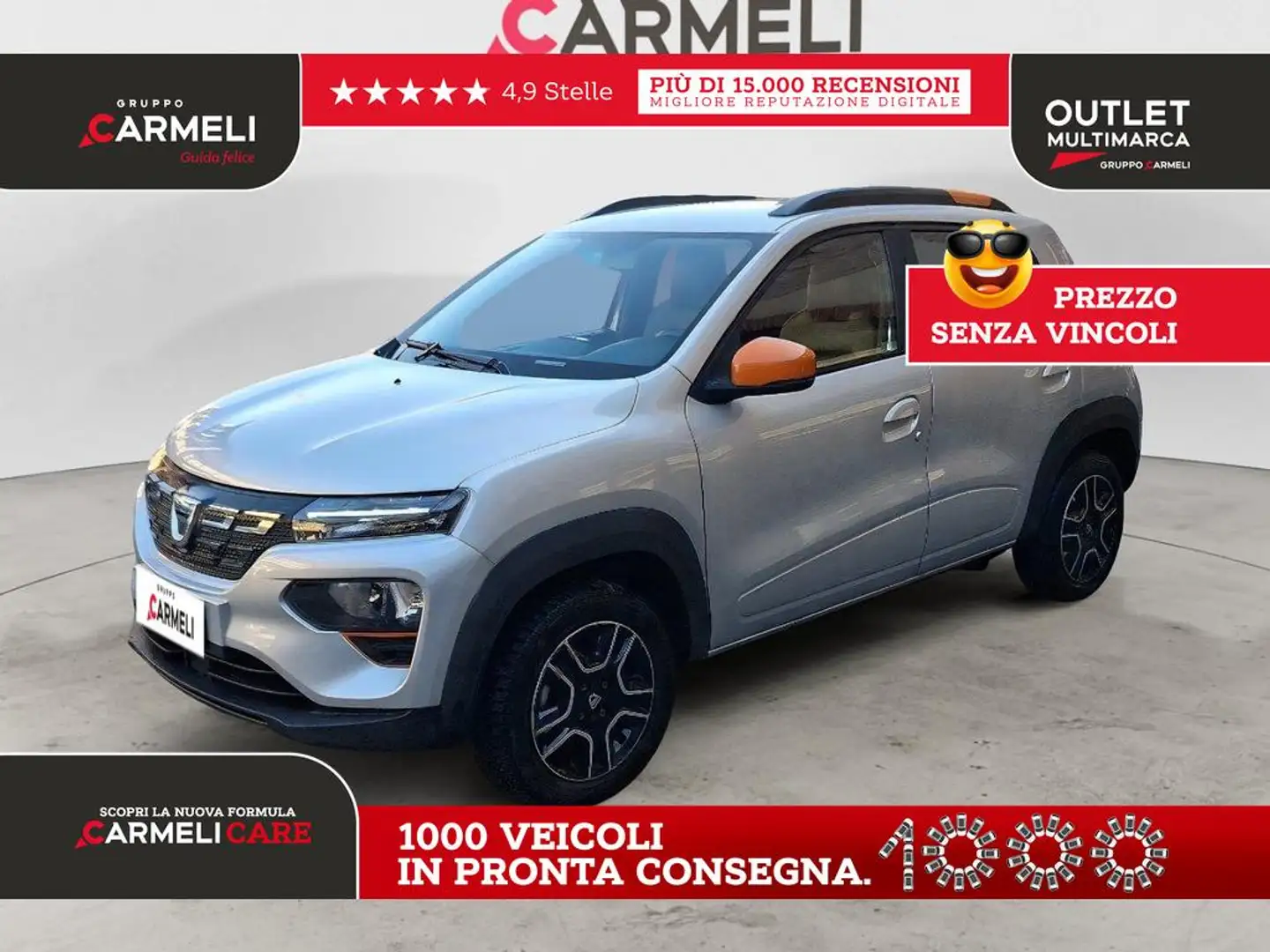 Dacia Spring Comfort Plus Electric 45 Argent - 1