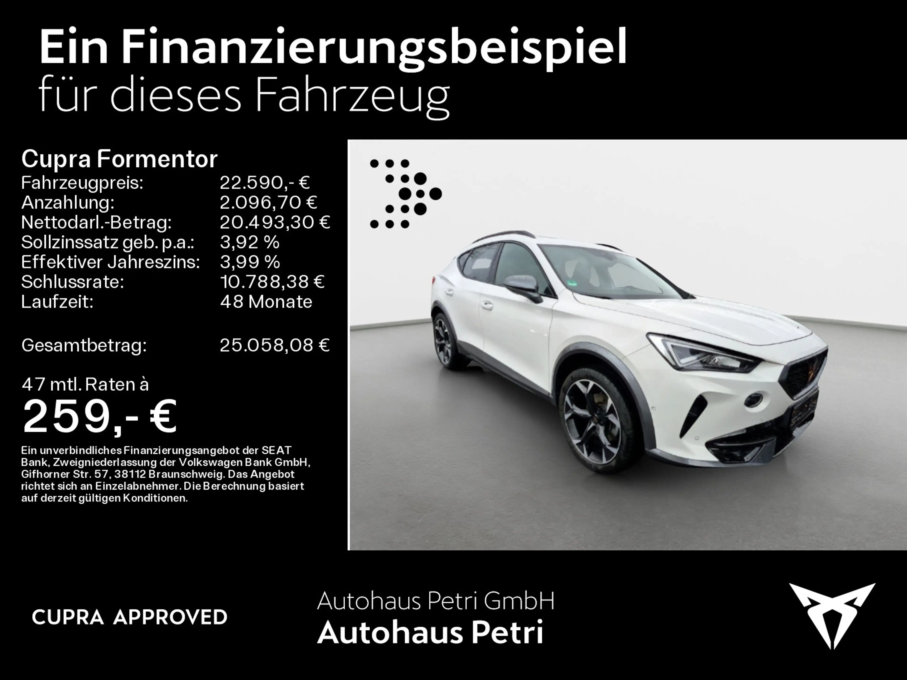 CUPRA Formentor 1.4 TSI e-HYBRID*NAVI*PANO*AHK*KAM*EL. — photo 2
