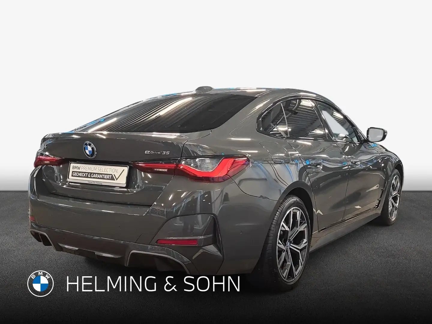 BMW i4 eDrive35 Gran Coupé M-Sport HK HiFi DAB AHK uvm. Grau - 2