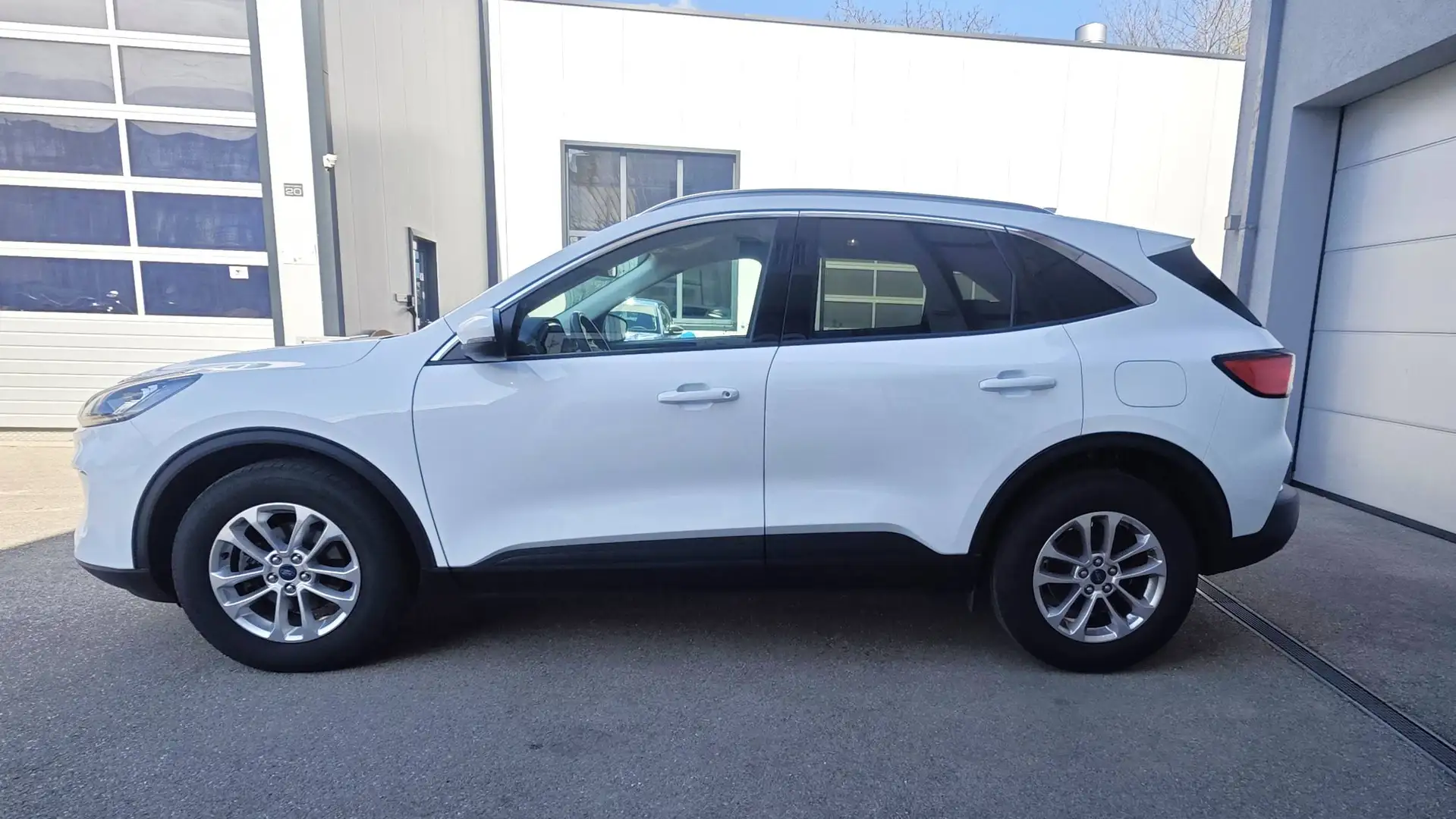 Ford Kuga FHEV Titanium X Autom. Erstbesitz NP € 47.272,- Weiß - 2