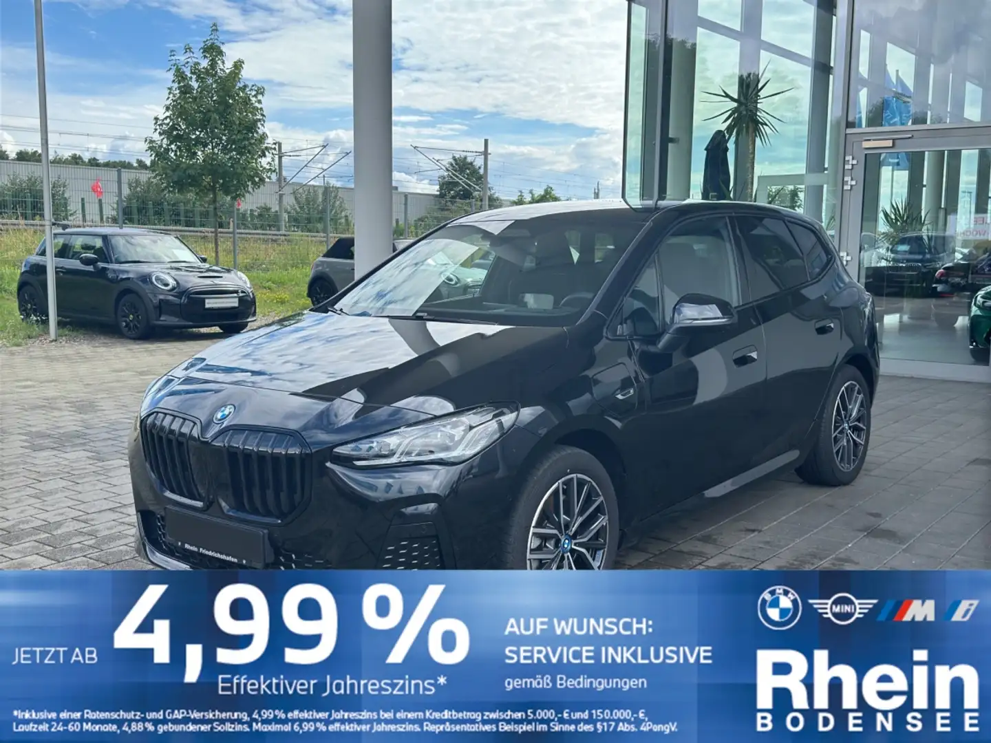 BMW 230 e xDrive Active Tourer M Sport 360° ACC AHK Negru - 1