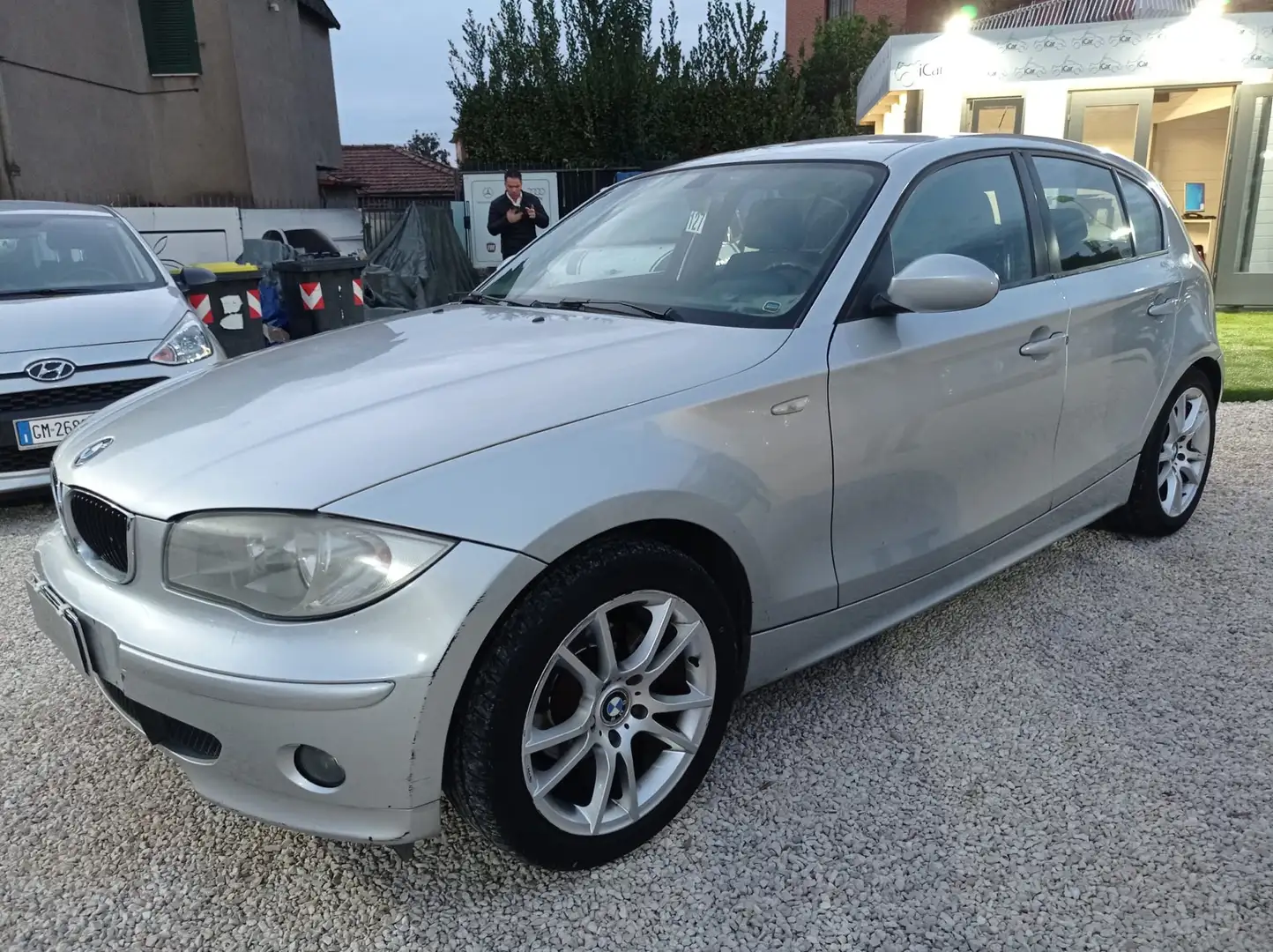 BMW 118 118d Eletta dpf Argento - 1