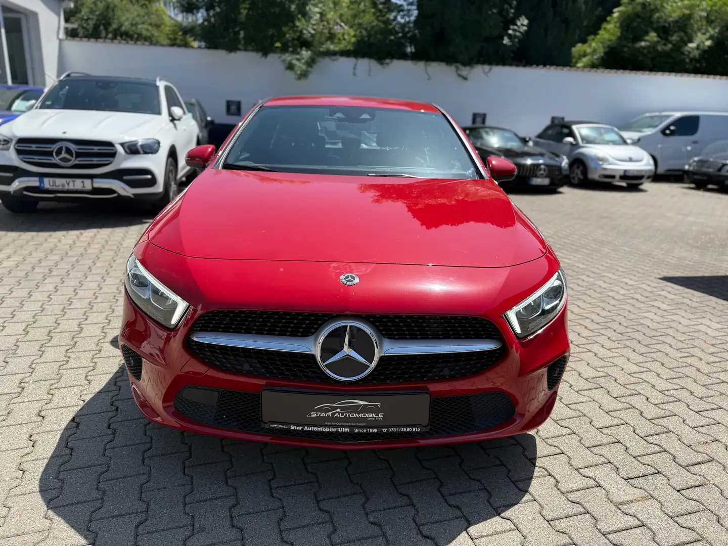 Mercedes-Benz A 200 Head Up*Teilleder*LED*Navi*Fernlichtassis*Garantie Rouge - 2