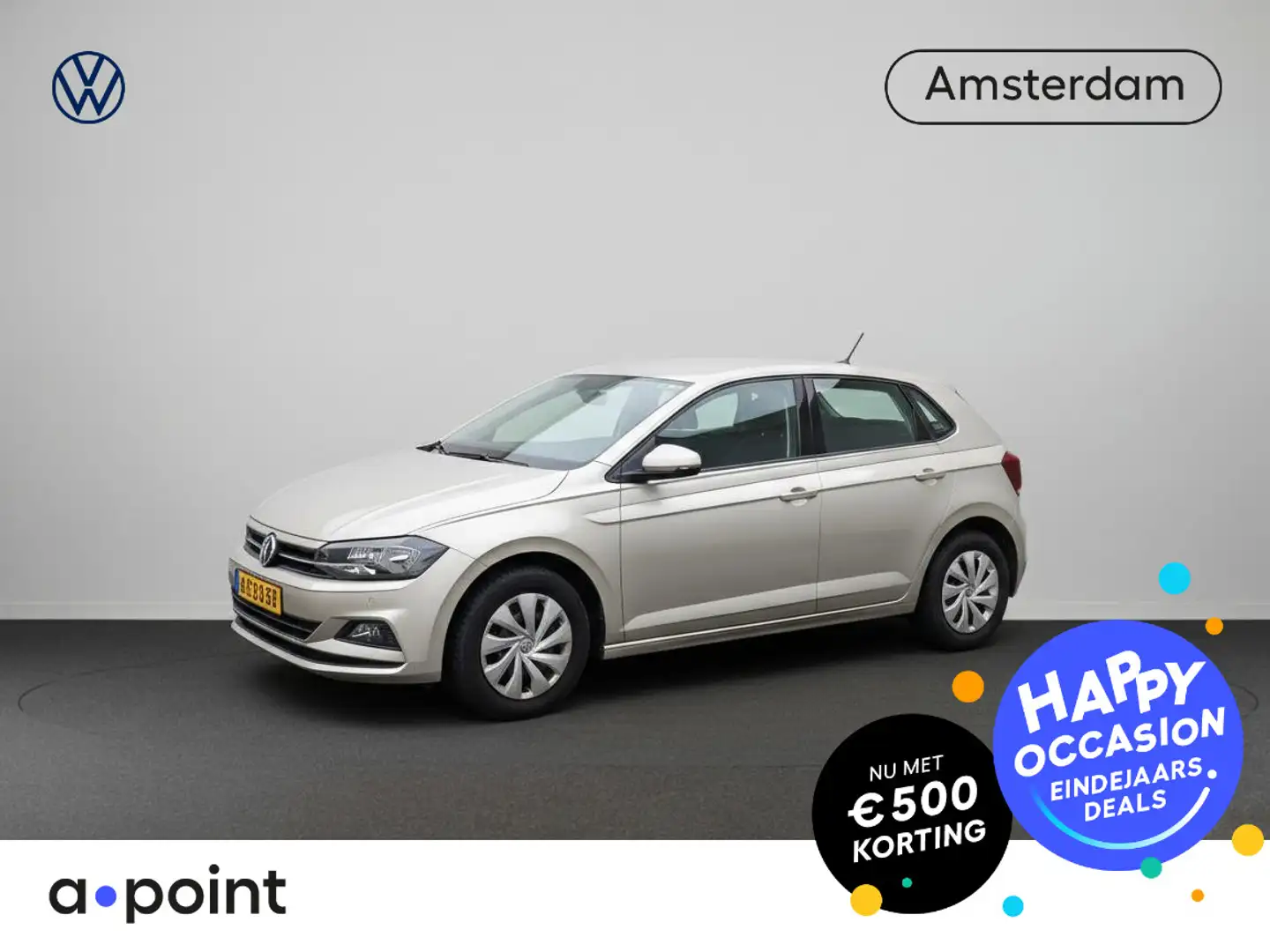 Volkswagen Polo 1.0 TSI Comfortline 95 PK | Automaat (DSG) | Navig Gris - 1