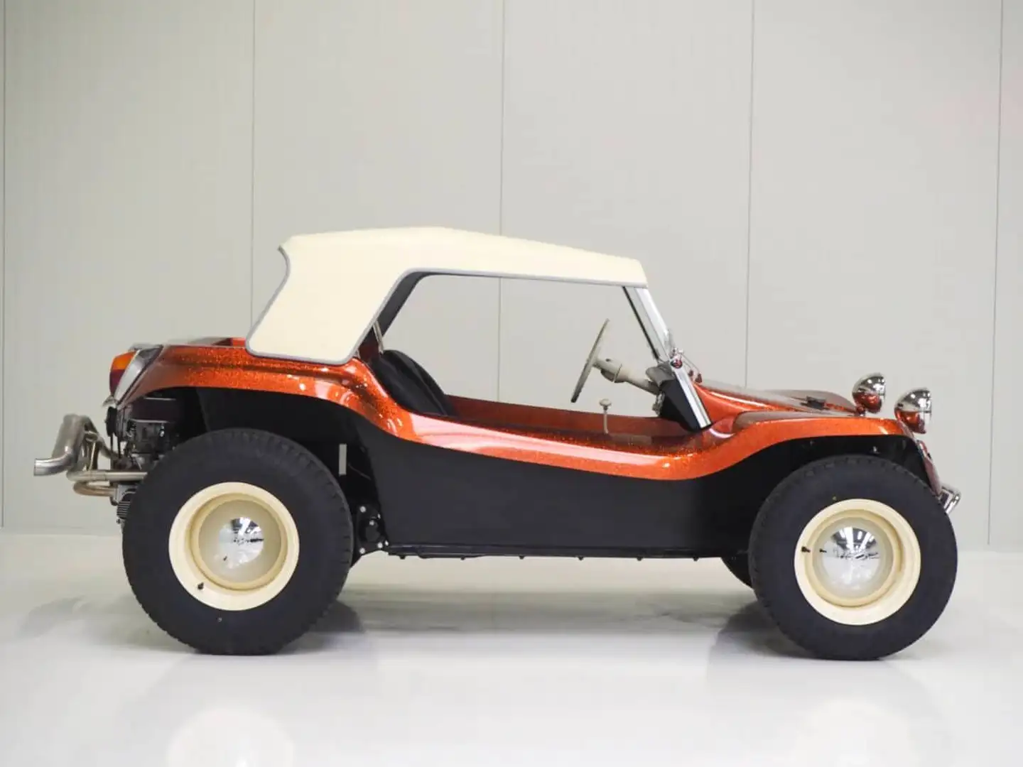 Volkswagen Buggy 1968 Meyers Manx apricot metal flake Rouge - 2