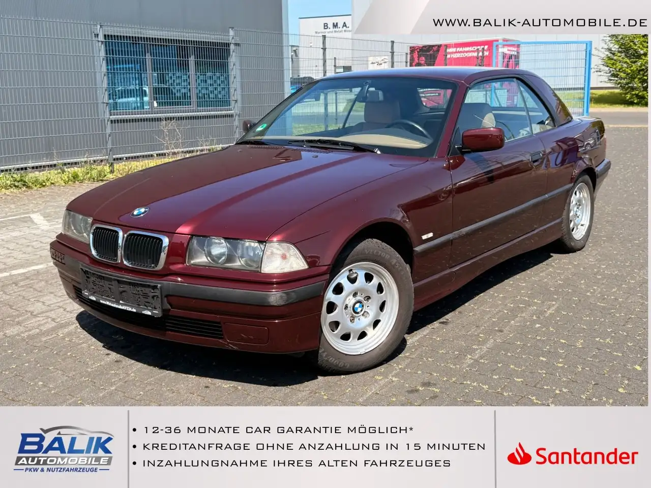 BMW 318 i Cabrio 1.HAND EXCLUSIV EDITION OMA FAHRZEUG, foto 1