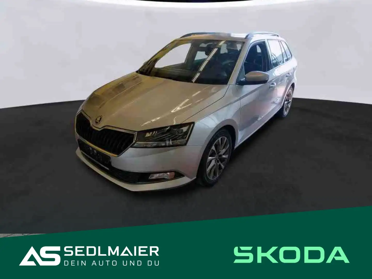 Skoda Fabia Combi 1.0 TSI Best of LED|SHZ|NAV|APP|PDC Silber - 2