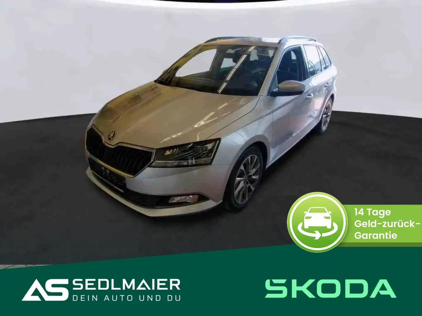 Skoda Fabia Combi 1.0 TSI Best of LED|SHZ|NAV|APP|PDC Silber - 1