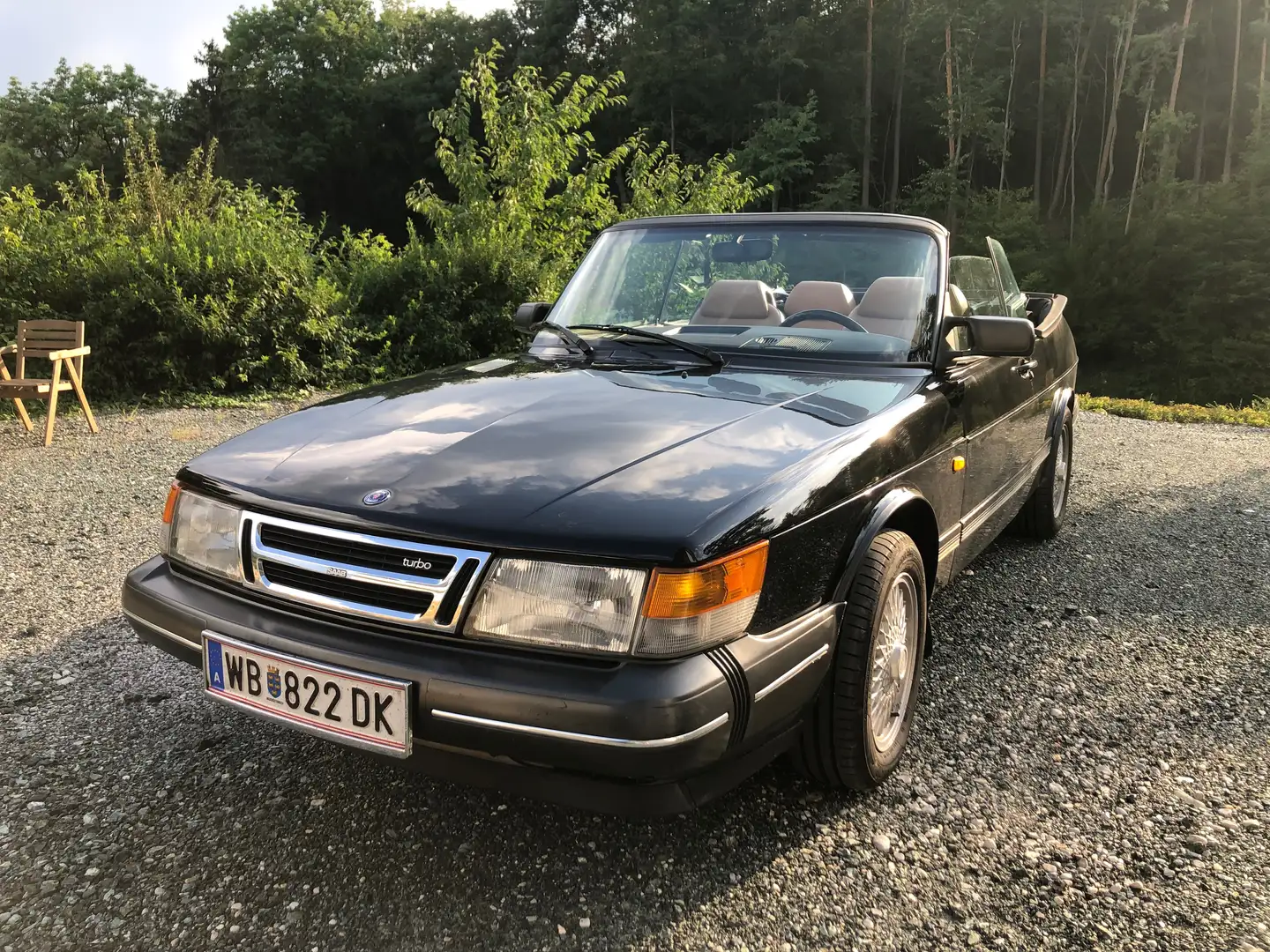 Saab 900 Vollturbo Negro - 1